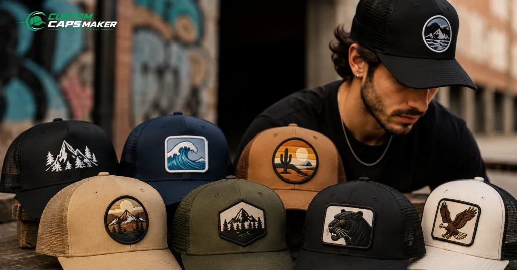 Custom trucker caps for brands