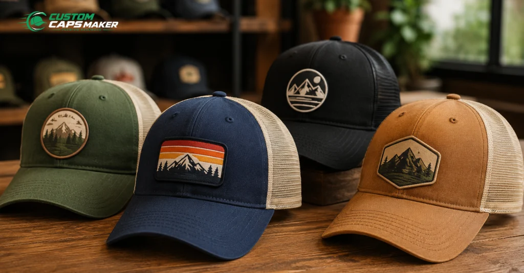 Unstructured Trucker Caps