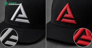 3D Puff vs Flat Embroidery