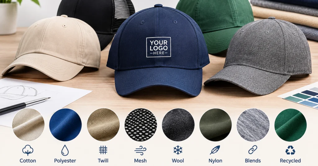 Best Materials Used in Custom Baseball Caps